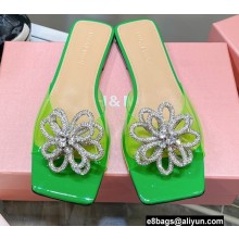 Mach & Mach Crystal Flower Slides PVC 04 2022
