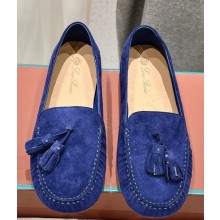 Loro Piana Dot Sole suede moccasins Loafers 21 2024