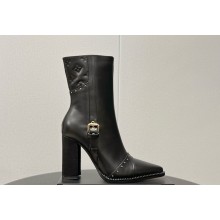 Louis vuitton Autumn and winter full-grain fashionable short boots Heel height: 9cm 03 2024