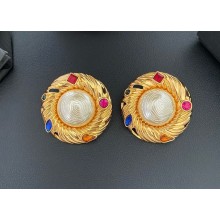 Yves Saint Laurent  Earrings Gold plated 2024
