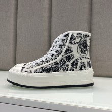 Dior Sneaker de caña alta con plataforma Walk'n' 01 2024