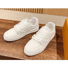 Louis Vuitton LV Trainer Men Sneakers  white 2024