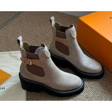 Louis Vuitton LV Beaubourg Ankle Boot grey 2024