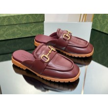 gucci Slippers Platform Mules Backless Loafer for Women 05 2024