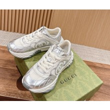 Gucci women's Ripple sneaker silvery 2024