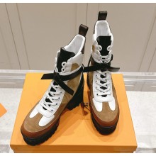 LOUIS VUITTON Laureate platform desert boot heel 7cm 03 2024