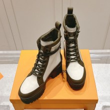 LOUIS VUITTON Laureate platform desert boot heel 7cm 05 2024