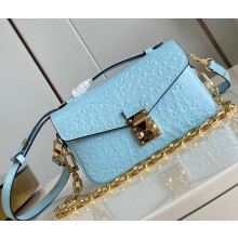 LOUIS VUITTON  POCHETTE MÉTIS EAST WEST blue M85902 2024