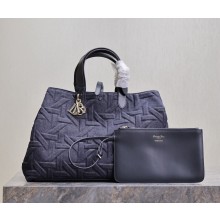Dior Sac Dior Toujours Large Denim Graphic Cannage blue 2024