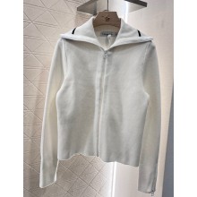 DIOR women's knitted cardigan white 2025