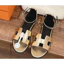 Hermes Santorini sandal in calfskin 11 2025