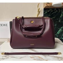 Loewe Large Madrid bag in supple calfskin Dark Burgundy 2025