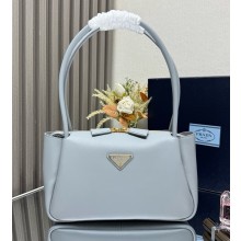Prada Darling medium leather shoulder bag 1BA444 Opaline 2025