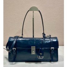 Prada Medium leather handbag 1Bn024 black 2025