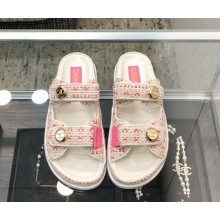 Chanel knit CC Logo Beach mule 04 2025