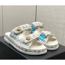 Chanel knit CC Logo Beach mule 05 2025