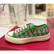 Valentino women/men V Logo low-top Sneaker Canvas Uppers 08 2025