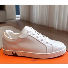 Hermes women/men Kid sneaker in calfskin and suede goatskin 05 2025