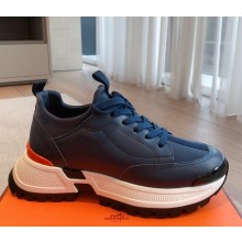 Hermes men's Jumpy sneaker in technical jersey and calfskin 04 2025