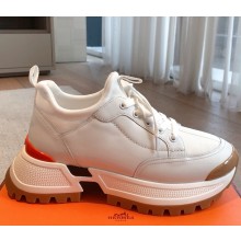 Hermes men's Jumpy sneaker in technical jersey and calfskin 01 2025