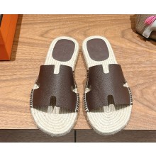 ‎Hermes men's Antigua espadrille in Epsom calfskin 02 2025