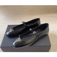 Prada Nappa leather ballerinas 1F567N black 2025