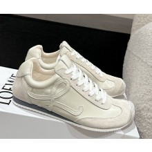 Loewe women/men Ballet Runner 2.0 in soft calfskin white 2025