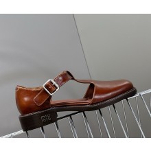 Miu Miu patent Leather cognac 0225-2025