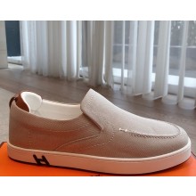 ‎Hermes women/men Kiddy slip-on sneaker  in denim and suede goatskin 08 2025