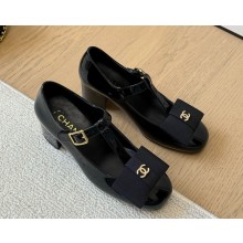 ‎Chanel pumps patent leather with bow black 2025