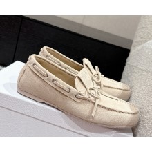 Miss Dior Street Loafer Suede Calfskin ivory 2025