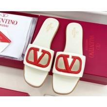 VALENTINO GARAVANI VLOGO cut-out leather slides 03 2025