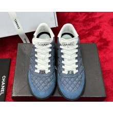 Chanel Denim & Suede Calfskin sneakers blue 2025