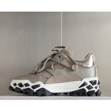 Jimmy choo women/men Diamond X II F grey Leather Trainers 2025