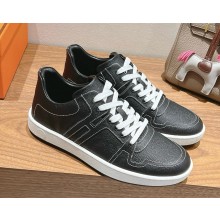 Hermes women/men Boomerang sneaker in Epsom calfskin and printed Epsom calfskin 01 2025