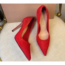 Gianvito Rossi 105mm Claudia pumps red 2025