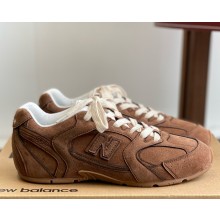 New Balance X Miu Miu 530 SL bleached leather sneakers brown 2025