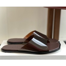 Loewe Petal Slip-On Slides coffee 2025