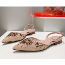 RENÉ CAOVILLA Cinderella pink Slingback 10 2025