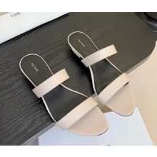 THE ROW Awar leather sandals nude 2025