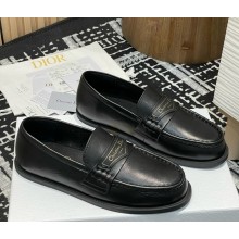 Dior Boy Loafer Black Brushed Calfskin 2025
