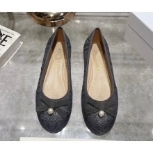 Dior Ballet Flat knit Black 2025