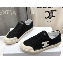 CELINE ALAN SNEAKERS WITH TRIOMPHE IN Canvas black 2025