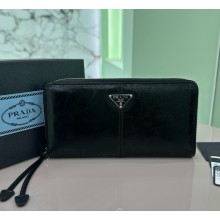 Prada Leather Wallet 2ml059 black 2025