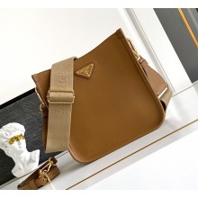 Prada Leather tote bag 1BH220 Brown 2025