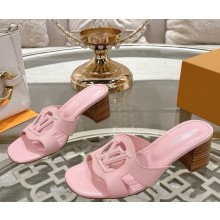 Louis Vuitton 1AGYTP LV Isola Mule Pink Mini Epi calf leather heel 5.5cm 2025