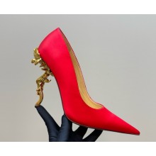 Christian Louboutin Belle Pump 100 mm Pumps Crepe satin red 2025