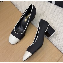 Chanel Mary Janes patent & lambskin white / black 2025