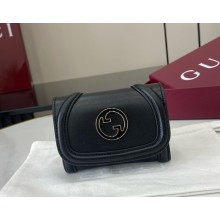 Gucci Blondie card case 818795 Black leather 2025