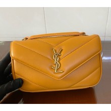 saint laurent loulou mini in lambskin DRY SPELL 2025 (original quality)